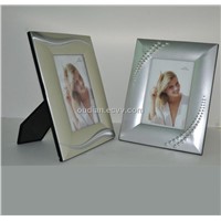 Sheet aluminum photo frame