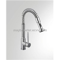 Single handle kitchen faucet mixer tap(Pull out style two types of spray 063020)