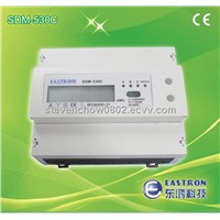 Smart Mini Power three phase energy meter with Modbus RTU RS485 CE approved