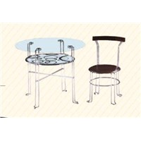 Tempered glass dining table