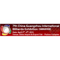 The 7th China Guangzhou International Billiards Exhibition (GBE2013)