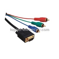 VGA TO Component AV Video Cable