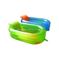 interesting inflatable PVC bath pool for the kids from China