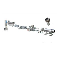 single screw extruded fried   snacks Processing Line