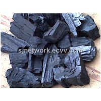 Natural hardwood charcoal