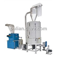 Film crusher&amp;amp; storage &amp;amp;delivery recycling system