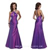 Custom made taffeta purple prom / evening dress ( Pur9242)