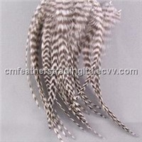 GRIZZLY ROOSTER FEATHERS FOR HAIR EXTENSION