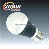 2012 Dimmable 5w,6w,7w LED bulb ,Black ,with E27 base