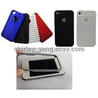 Hot! Iphone case Strip style case For iPhone 4&amp;amp;4S