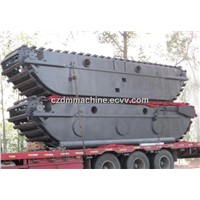 ZD200 Undecarriage Pontoon Fit to Hitachi Upperstructure Excavator