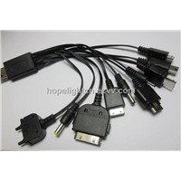 10 in 1 Multi-Fuction USB Charging Cable for Different Cell Phone Dgitals