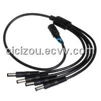 1 to 4 Power Splitter Adapter Cable