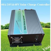 60A 50A 24V 12V 48V solar battery charger with good price