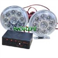9W 12V  high power brightness LED Strobe light RDH20-04A