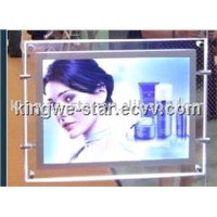 Acrylice frame LED light box with double sides