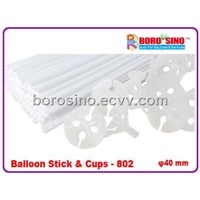 Balloon Stick and Cups