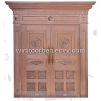 Bronze Door with Mosaic Type Thong, Made of Copper/Brass, Customized Specifications are Accepted
