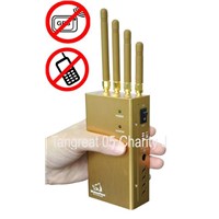 CDMA,GSM,3G and GPS jammer, with inside fans and single switchs