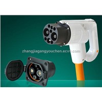 China DC EV fast charger connector