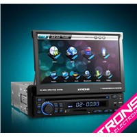 D711: One Din In-Dash Car DVD Player with 7 Inch Digital Screen