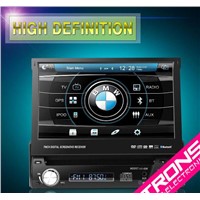 D712: One Din In-Dash Car DVD Player with 7 Inch Digital Screen