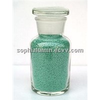 Grass green speckle for detergent powder