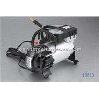 High quality Metal car air compressor with LED light  H8110