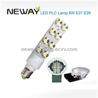 LED PLC Lamp 8*1W High Power Bridgelux E27 G24 (NW-LED-PLC-LAMP-8W-E27-W)
