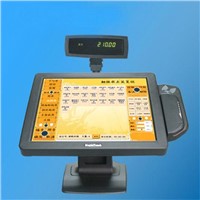 MP5-175 POS touch Monitor applied to dishes ordering for Retails,Hotels