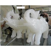 Marble,onyx handicraft, lovely elephant ,Carving craft