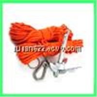 Marine Anchor kit, Nylon Dry Bag, Rope, Rope With Metal Anchor,Stainless Steel Carabineer,And O-ring