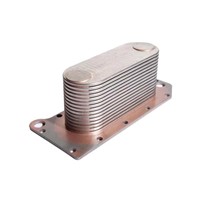 Oil cooler core