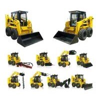 SKID STEER LOADERS, WITH A WIDE RANGE OF CAPACITY AND DIFFERENT ENGINES FOR OPTION