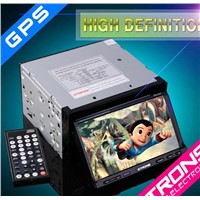 TD713G: Two Din In-Dash Car DVD Player with 7 Inch Digital Touch Screen &amp;amp; GPS Function