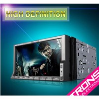 TD714: Two Din Car DVD Player with 7 Inch Digital Screen