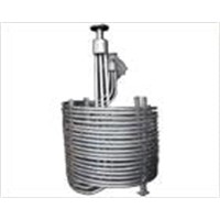 Titanium heating, cooling coil tube, titanium spiral pipe