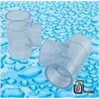 UPVC Clear tee/PVC Clear fitting