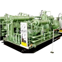W-5/1-250 CNG Compressor Driven By Electric Motor