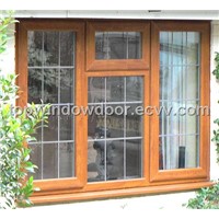 aluminum awning window with security grill