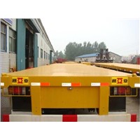 container flat bed semi trailer