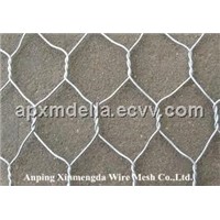 electro/hot-dipped galvanized hexagonal wire mesh for fence