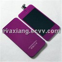 for iphone4s LCD Touch Screen-purple color
