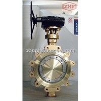 high performance bronze butterfly valve