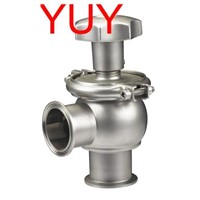 sanitary stainless steel stop valve
