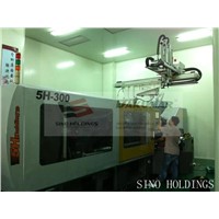 servo hybrid injection molding machine