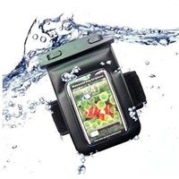 waterproof bag with belt for iphone4/4s