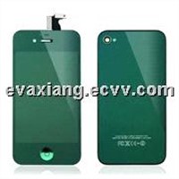 for iPhone4S LCD touch screen-dark green color