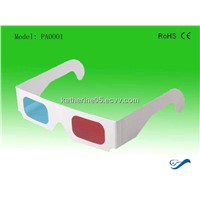 paper red cyan 3d glasses with cheap price