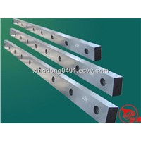 shearing blades for hydraulic shearing machines in sheet metal cutting industry